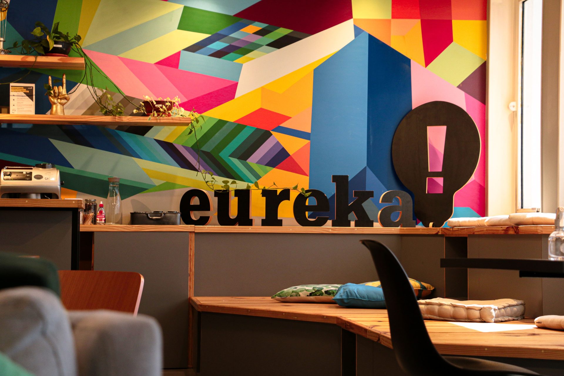 Ambiente da Eureka coworking