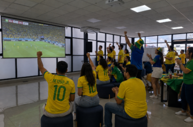Copa do mundo na empresa