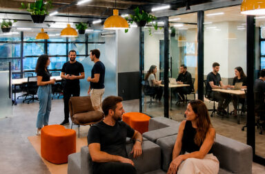 Comunidade no coworking